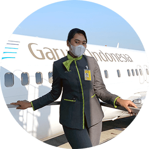 Natalia Lintang, Joumpa PT Gapura Angkasa Siswa Sekolah Staff Airlines Terbaik Trans Avia Solo